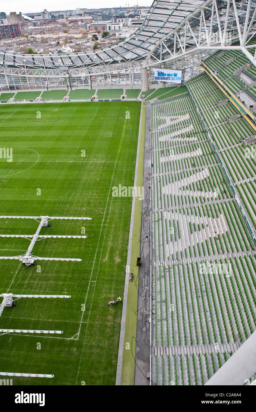 Aviva Stadion, Landsdowne Road, Dublin 4, Irland. Rugby und Fußball-Stadion in der Hauptstadt von Irland. Stockfoto
