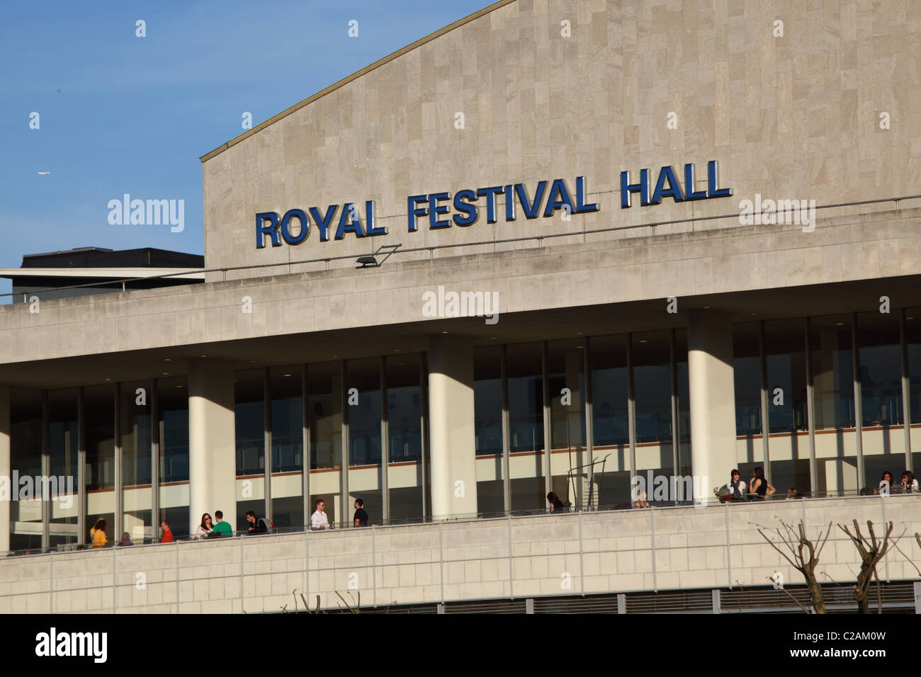 Der Royal Festival Hall in London UK Stockfoto