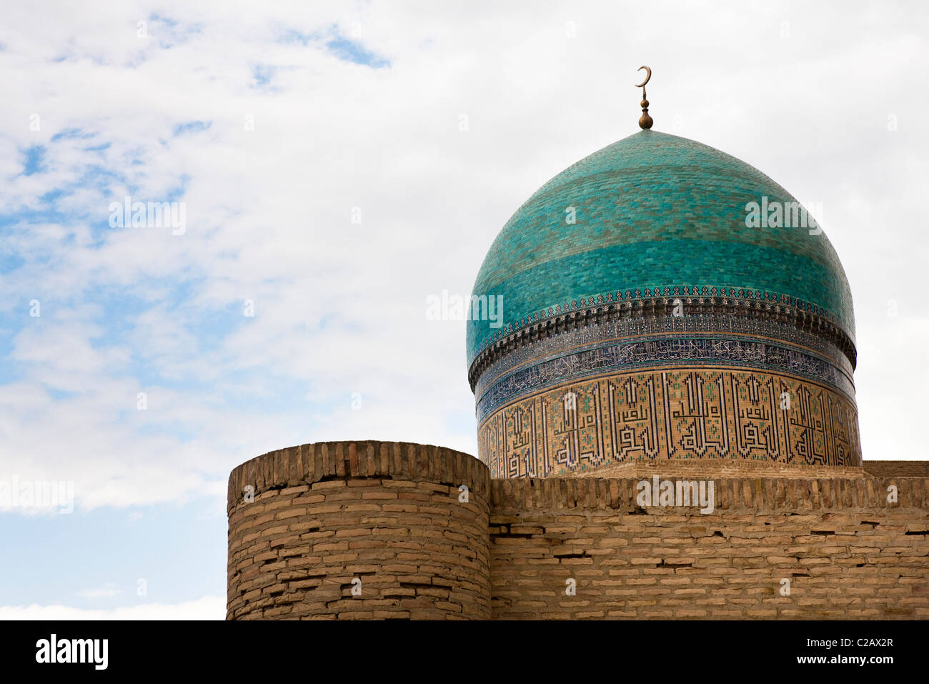 Usbekistan, Buchara, Mir i Arab Medresse Stockfoto