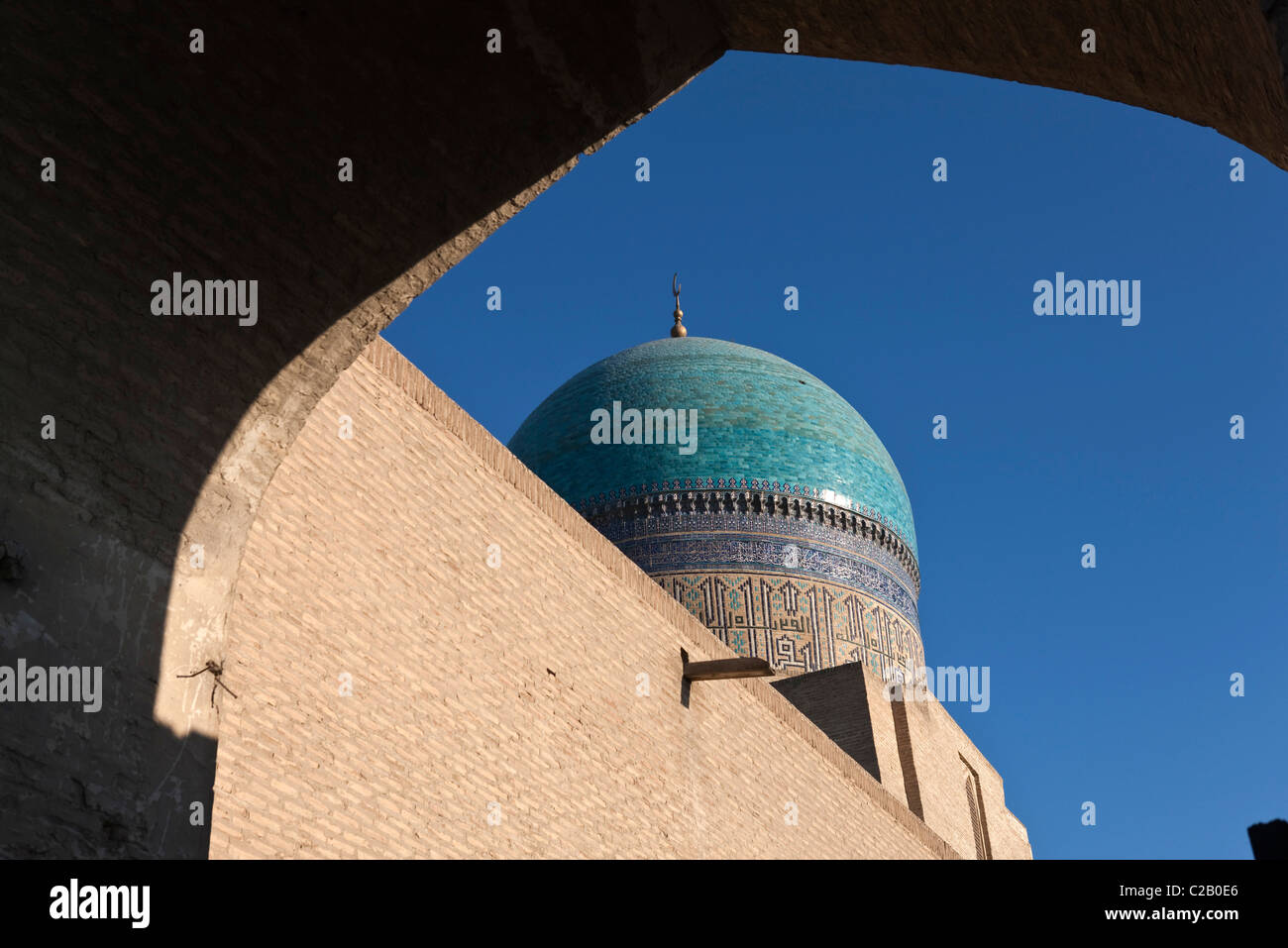 Usbekistan, Buchara, Kuppel von Chor Bakr Stockfoto