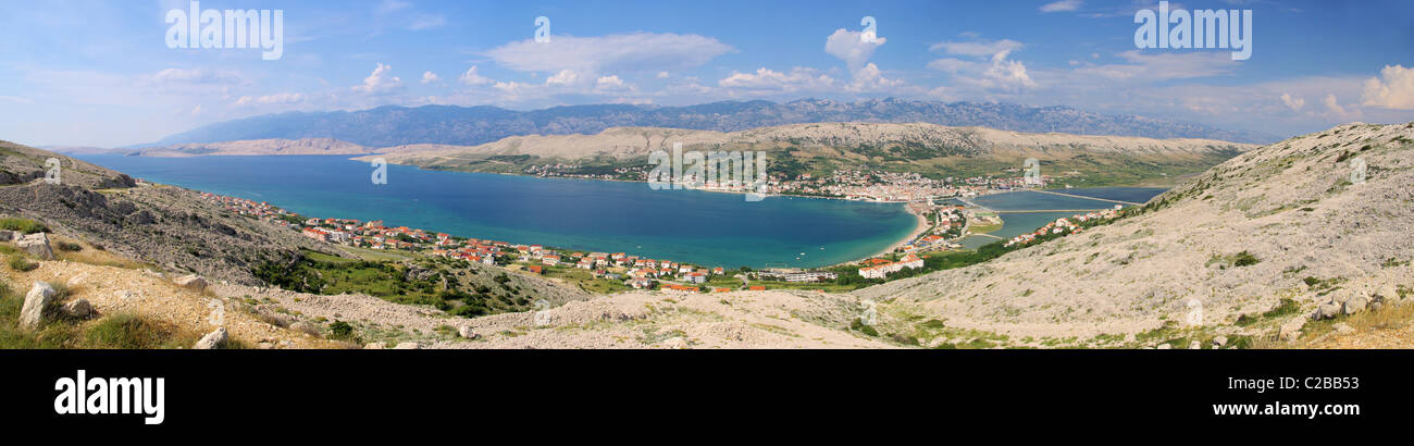 Pag Stadt - Pag Stadt 06 Stockfoto