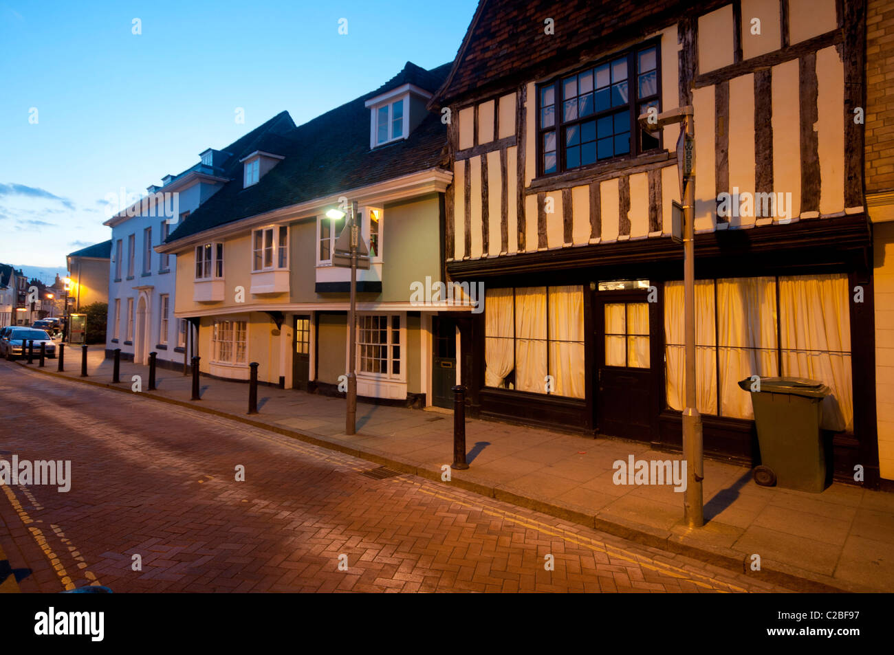 Stadt West Street House Faversham Kent England UK Stockfoto