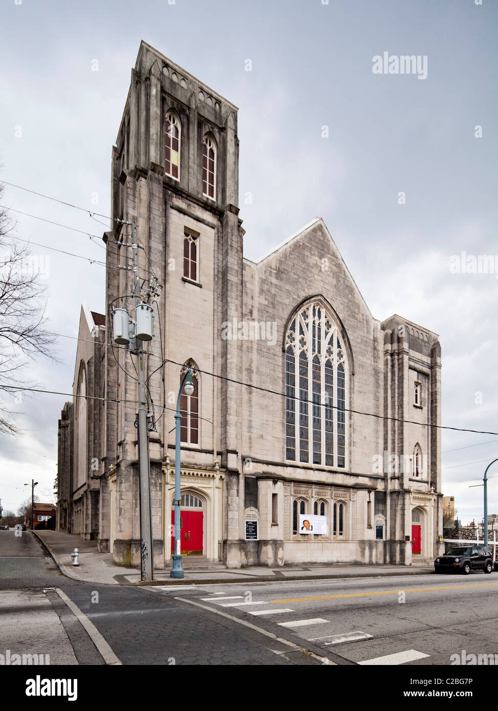 Weizen Street Baptist Church in Atlanta Stockfoto