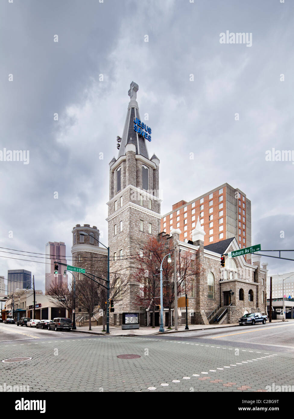 Big Bethel African Methodist Episcopal Church, Atlanta Stockfoto