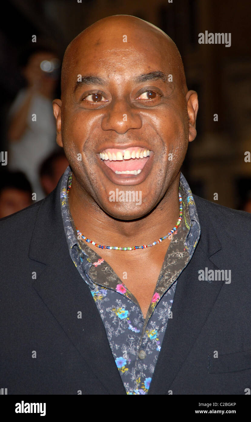 Ainsley Harriet UK-Premiere von "Run, Fat Boy, Run," statt im Odeon West End - Ankünfte London, England - 03.09.07 Stockfoto