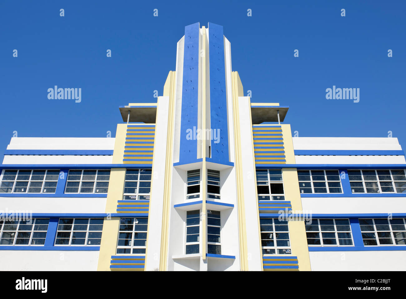 Art Deco South Beach, Miami Stockfoto