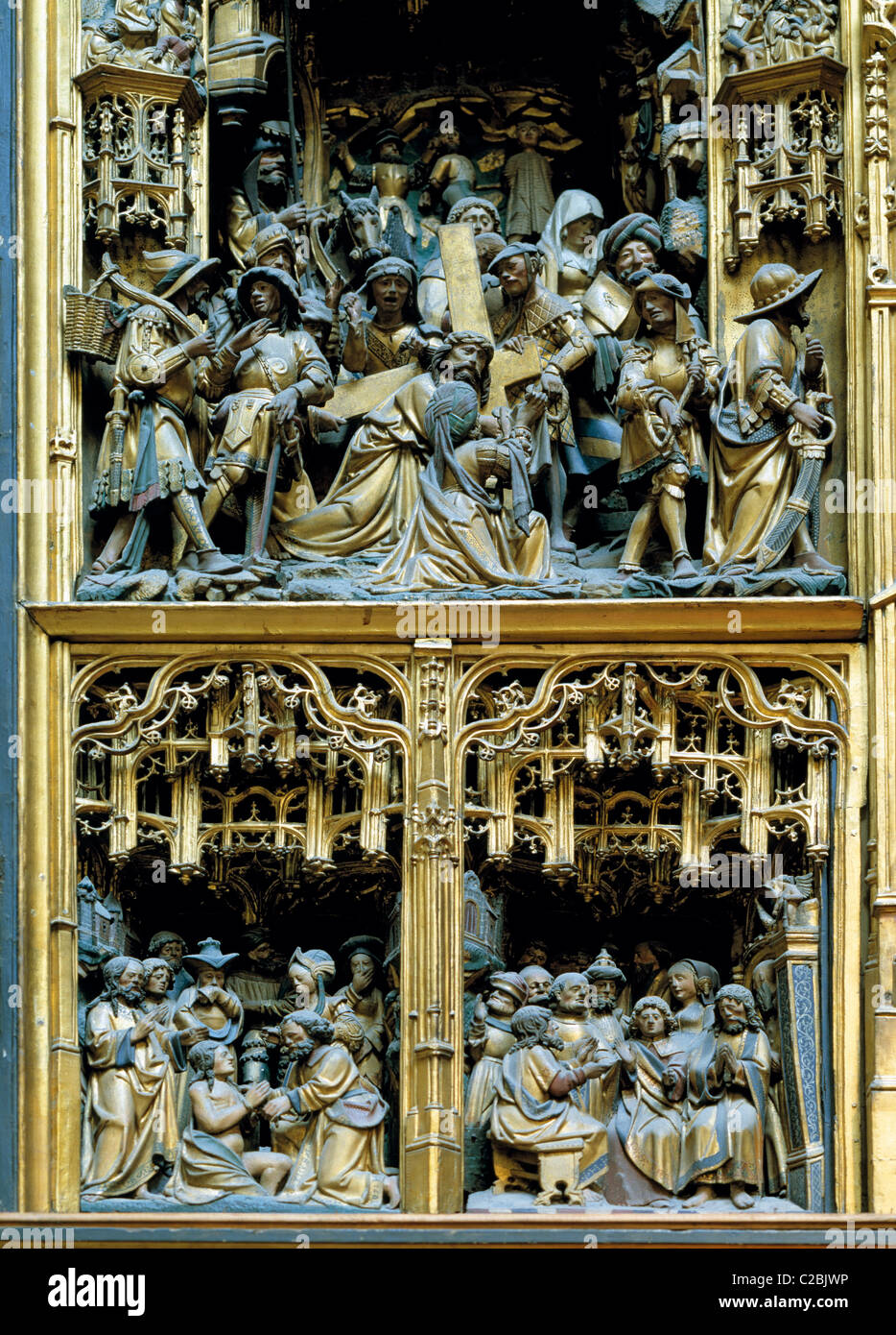 Agilolphusaltar Im Dom Zu Köln, Rhein, Nordrhein-Westfalen Stockfoto