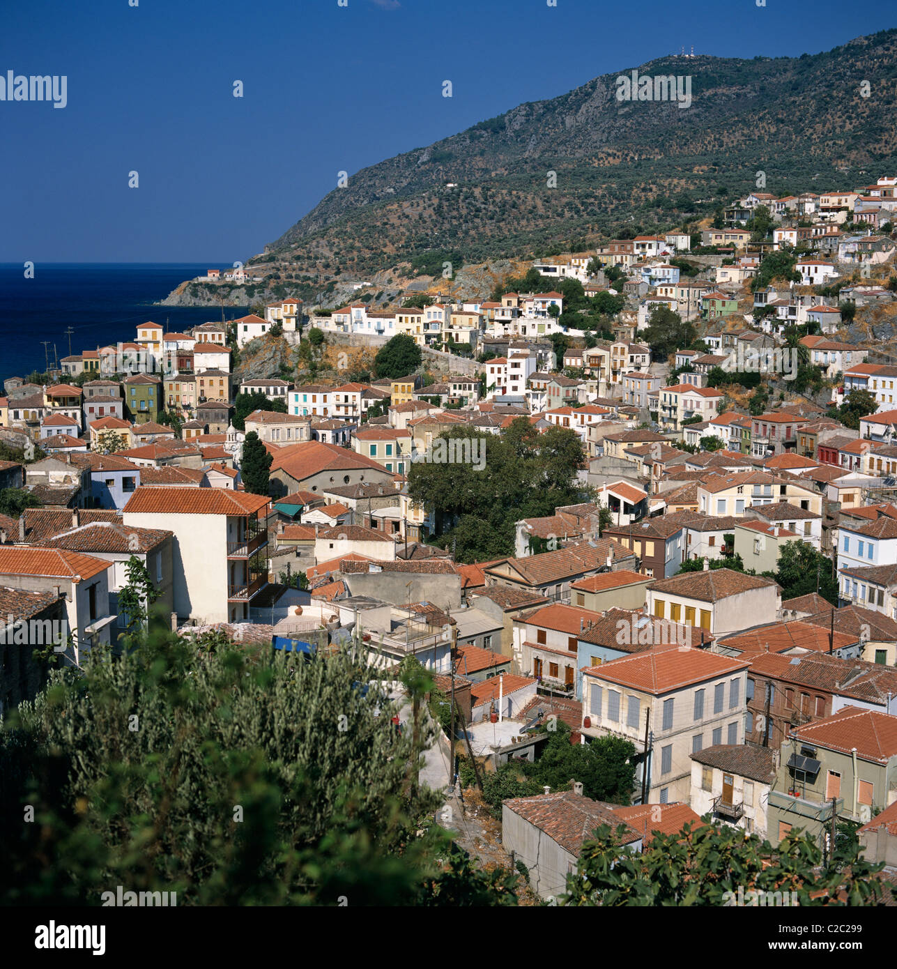 Ouzo Lesvos Plomari Stockfotos und -bilder Kaufen - Alamy