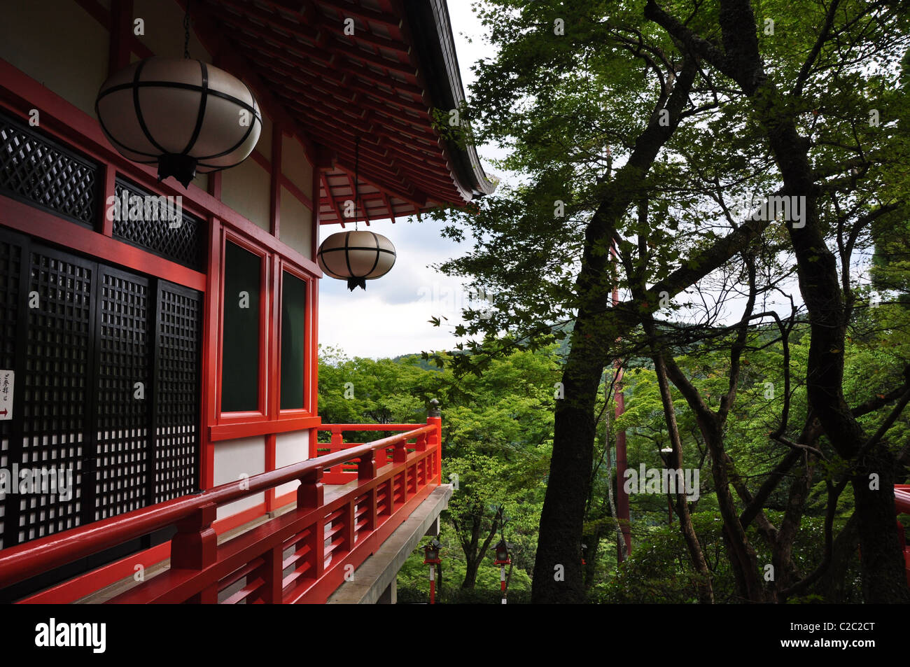 Kurama-Dera und Kibune - Jinja Schrein in Kyōto, Japan Stockfoto