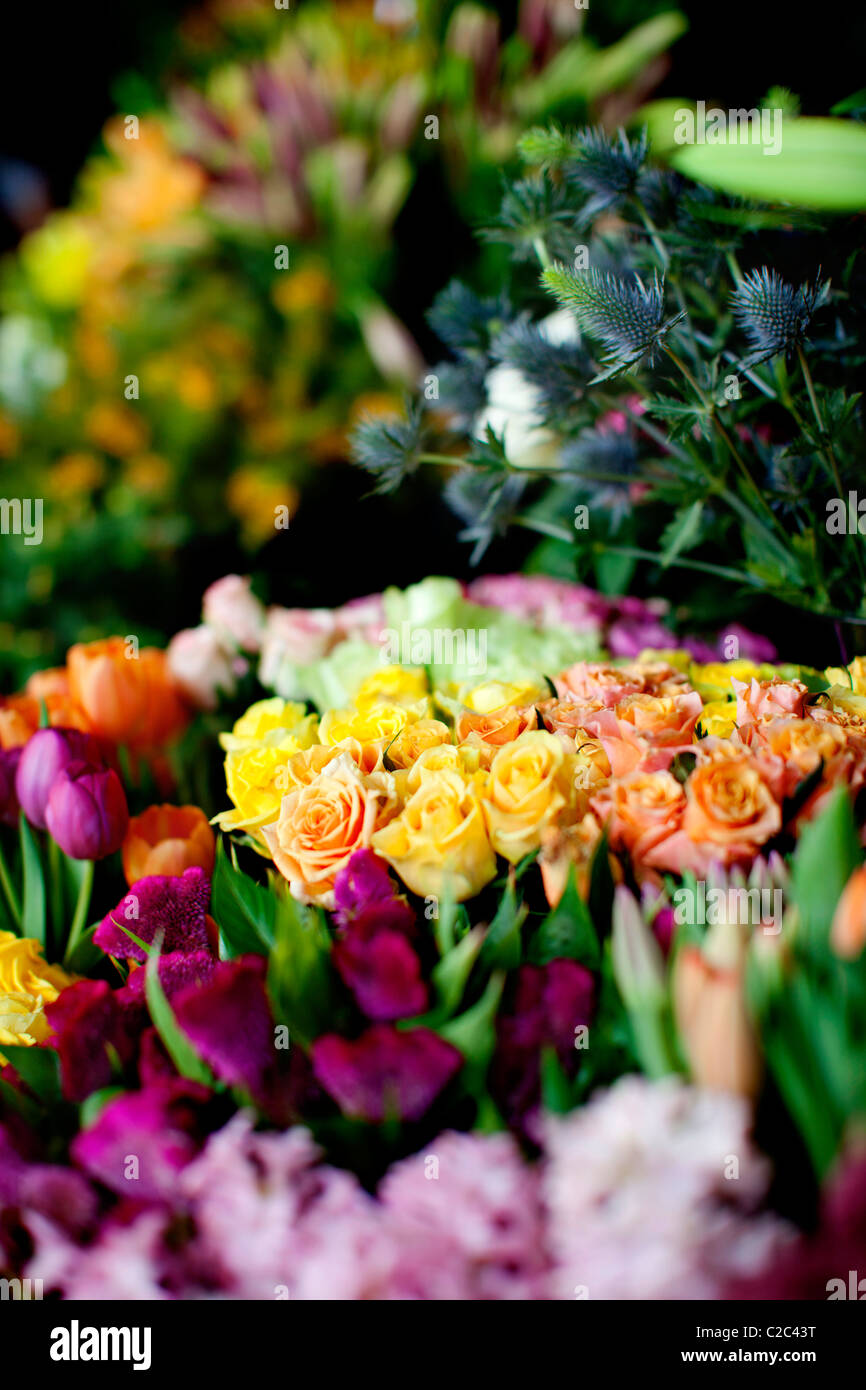 Blumengeschäft Stockfoto