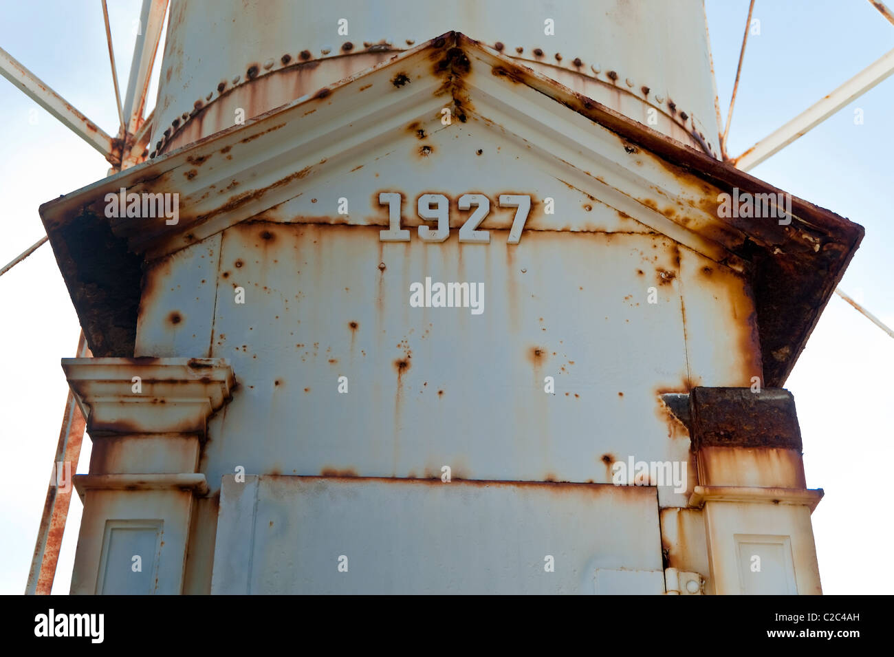 Boca Grande hinten Rangelight. Gasparilla Island FL Stockfoto