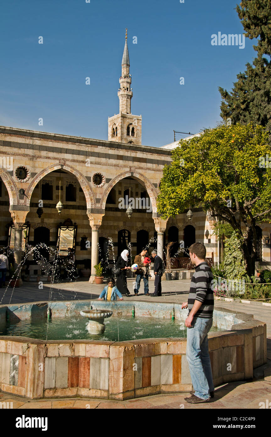 Azam osmanischen Palast Altstadt Haus Damaskus Syrien Stockfoto