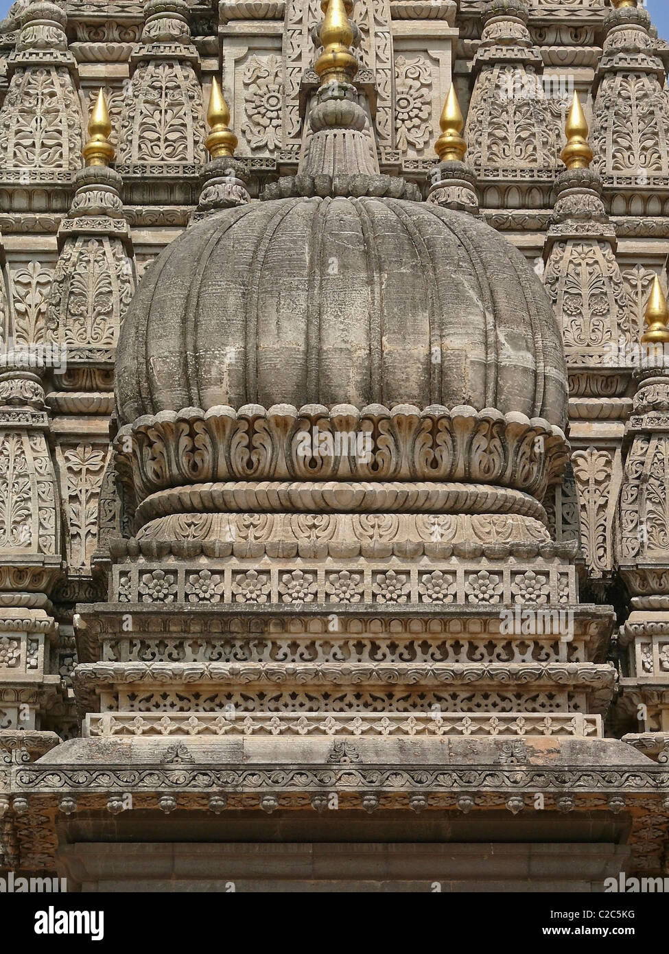 Lord Shiva-Tempel am Mahadji Shinde Chatri, Wanawadi, Pune, Maharashtra, Indien Stockfoto