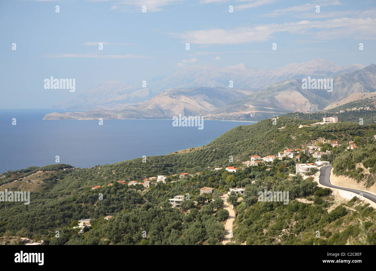 Saranda Illyria Albanien Stockfoto