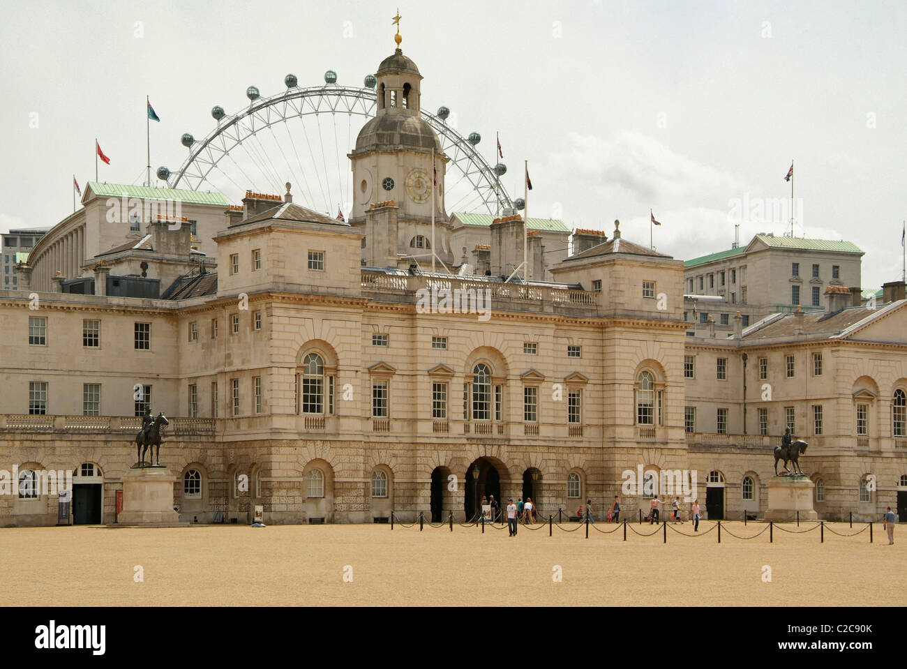 Whitehall, Britisch, Regierung, London Stockfoto