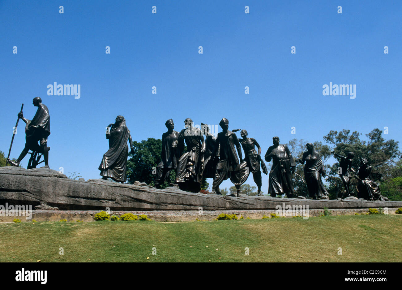 Neu-Delhi Uttar Pradesh, Indien Stockfoto