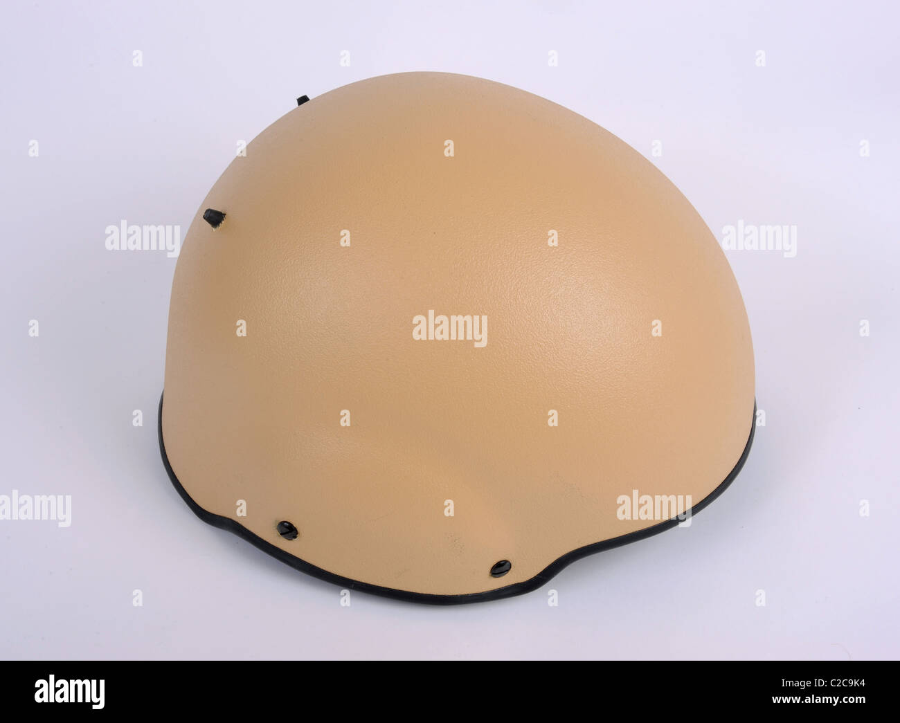 Die neuesten Kampf Helmtechnologie. Der britische general Service Mark 7 Helm. Stockfoto