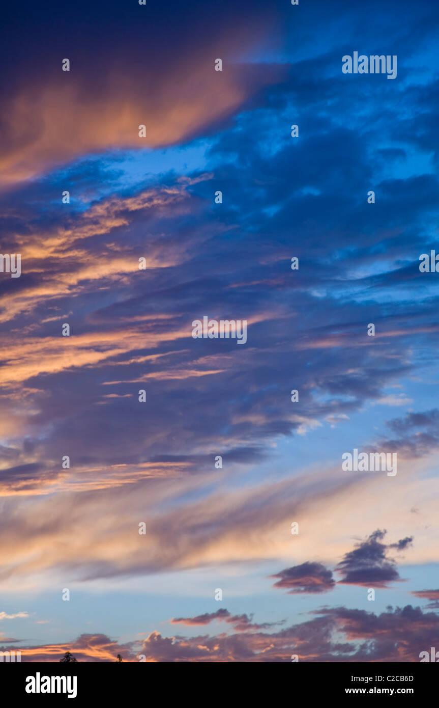 Sonnenuntergang Stockfoto