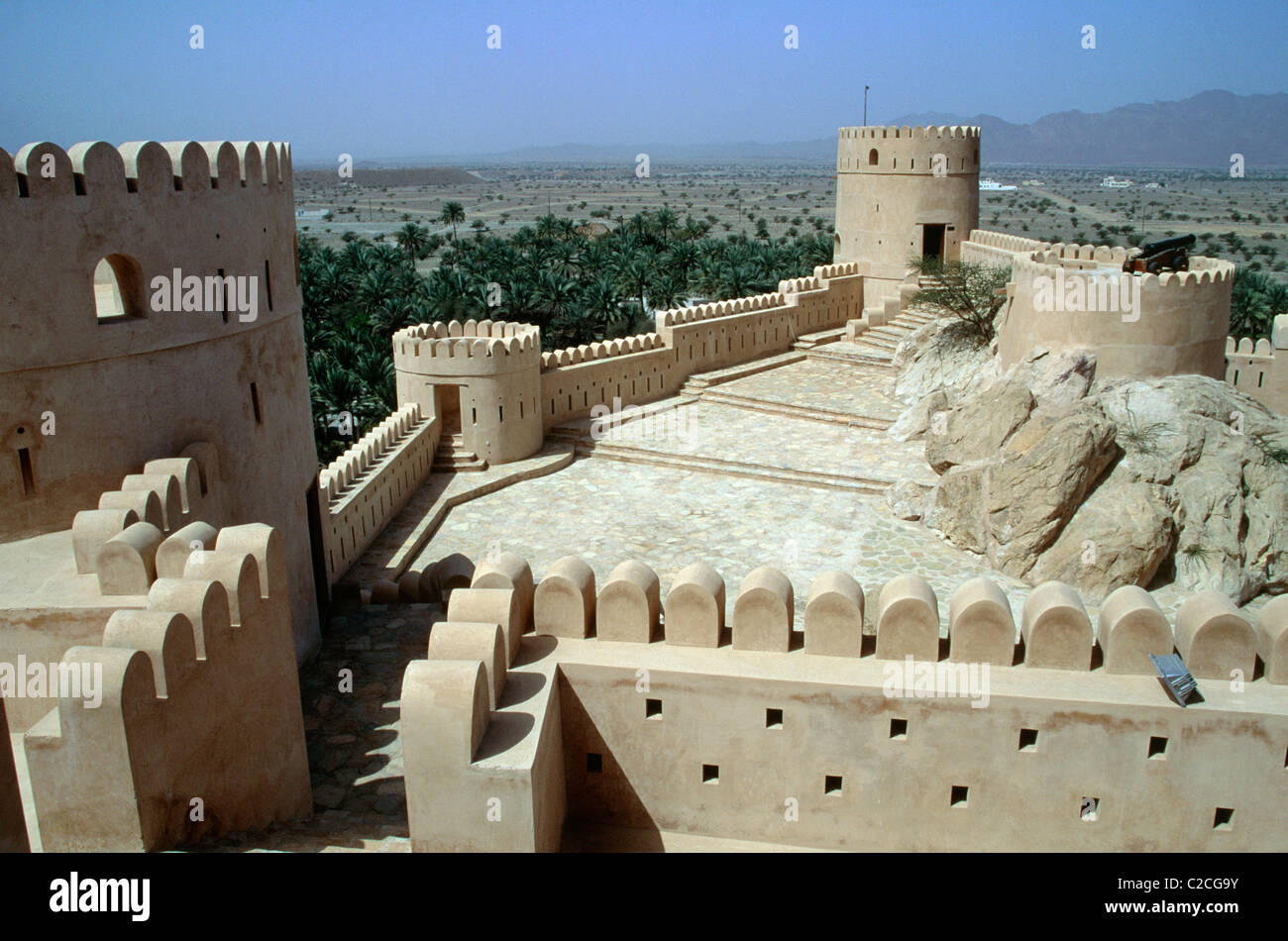 Niswah Oman Stockfoto