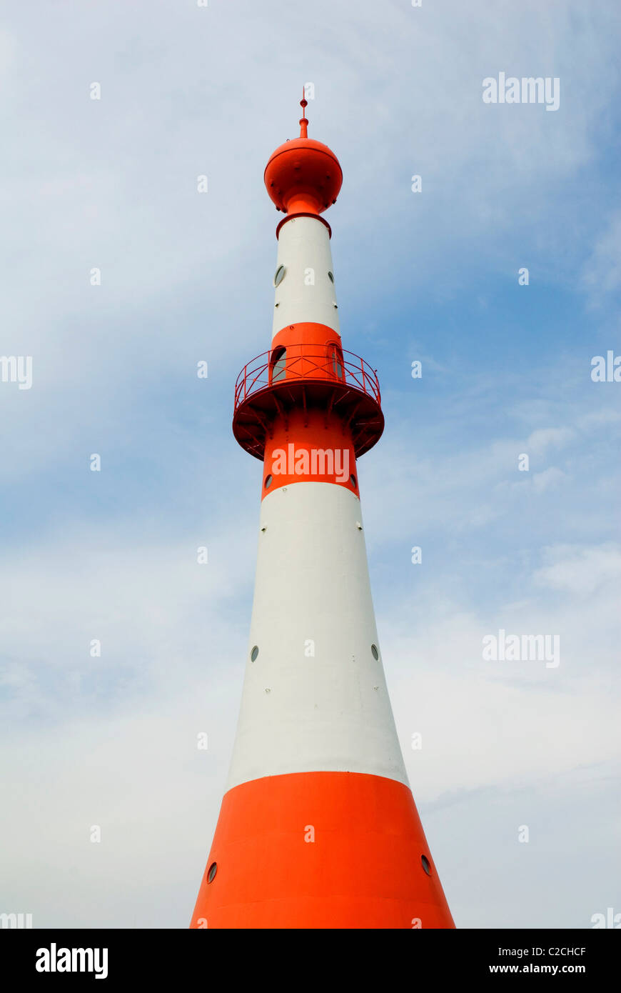 Alter Leuchtturm in Bremerhaven, Deutschland Stockfoto