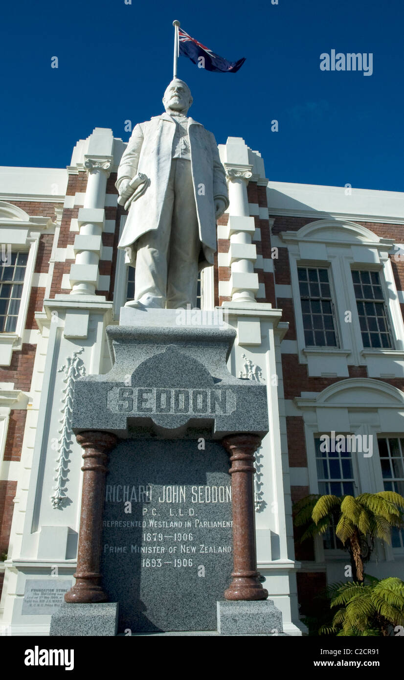 Hokitika, Neuseeland Stockfoto