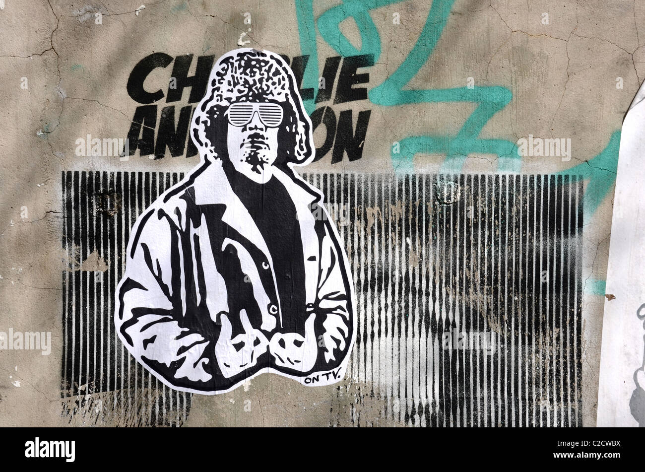 Aufkleber graffiti kunst -Fotos und -Bildmaterial in hoher Auflösung – Alamy