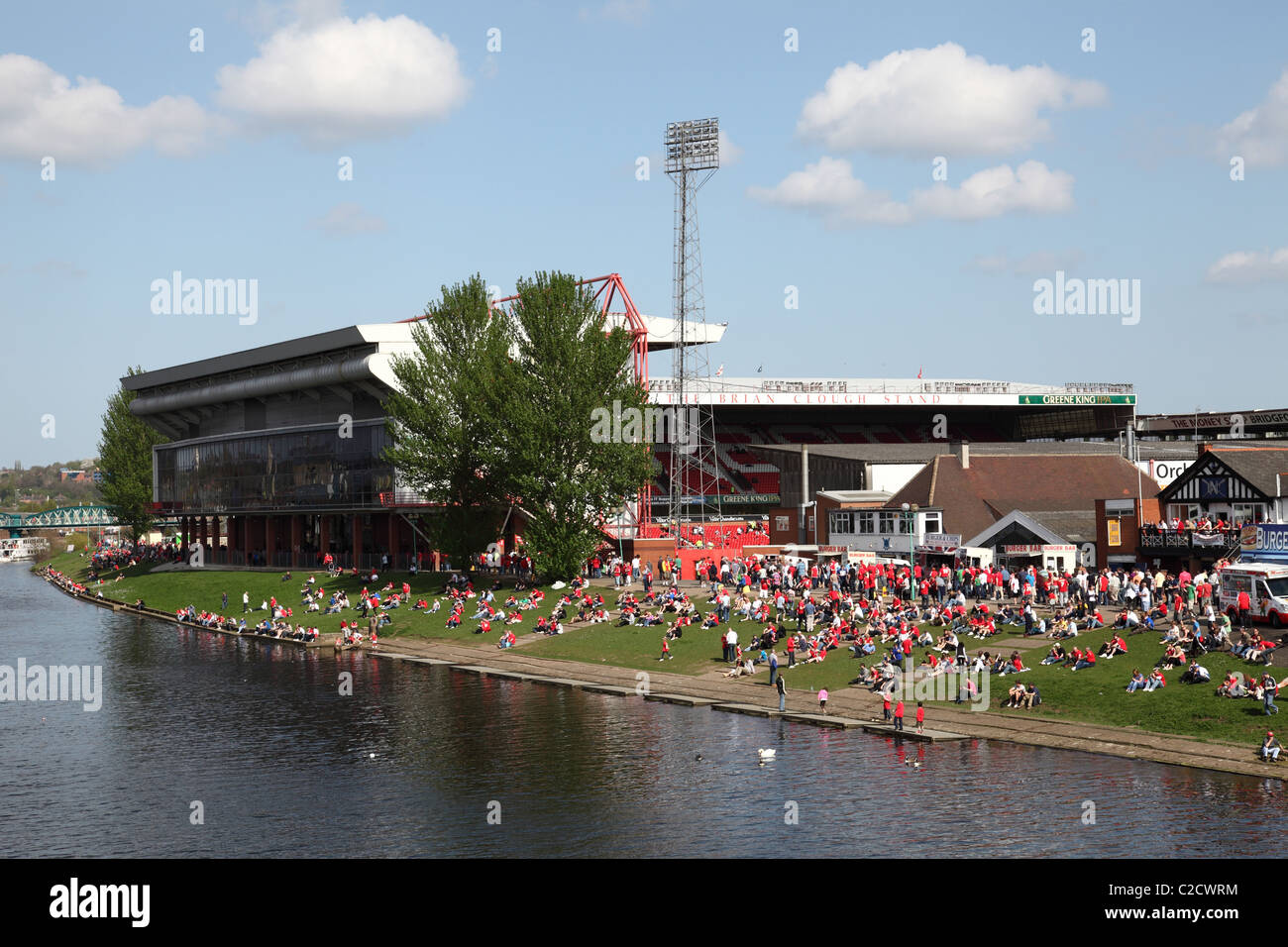 Nottingham Forest Football Club, City Ground, Nottingham, England, Vereinigtes Königreich Stockfoto