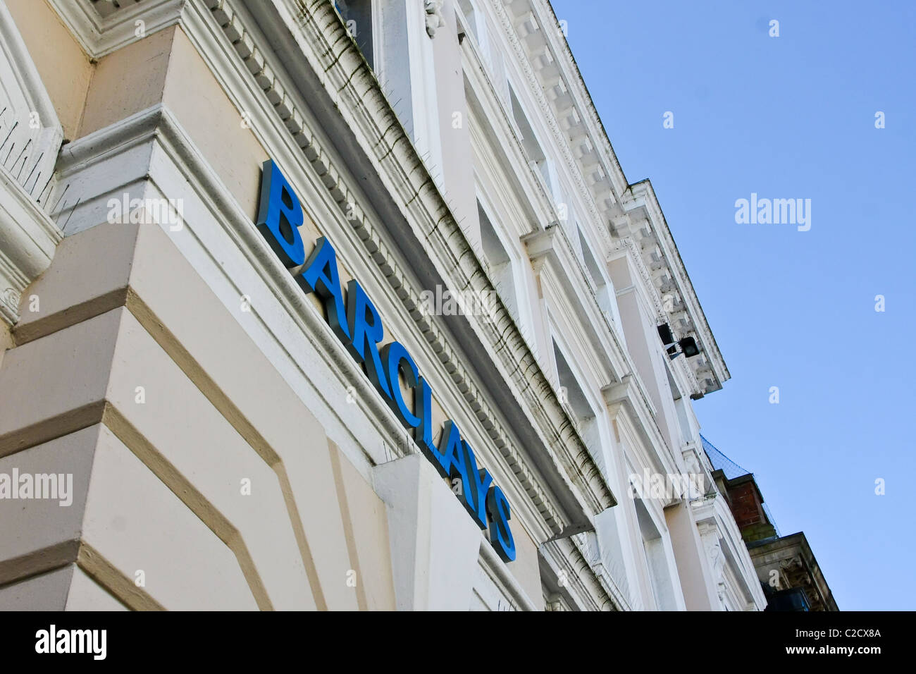 Barclays Bank-Filiale in Bury St Edmunds Stockfoto