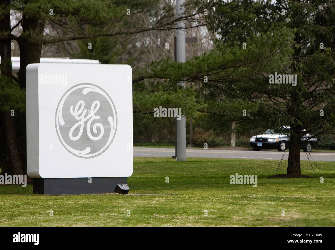 Der weltweite Hauptsitz von General Electric. Stockfoto