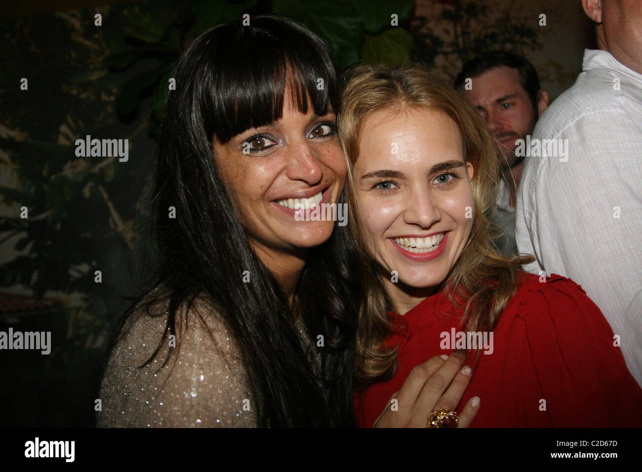 Emma Snowdon-Jones und Kate Bush Geburtstag party für Emma Snowdon-Jones am Bungalow 8 New York City, USA - 27.09.07 Stockfoto