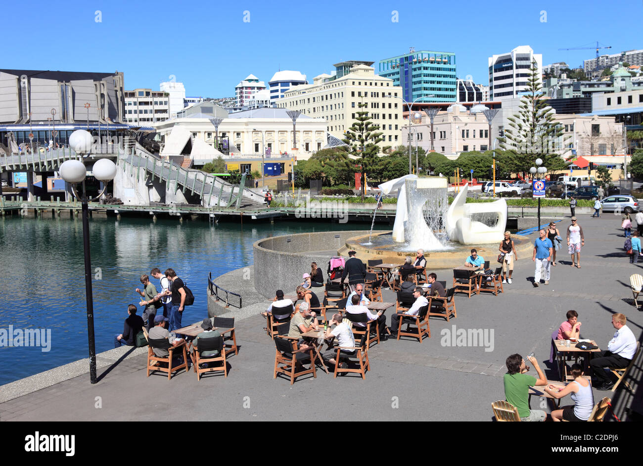 Wellington-Nordinsel Neuseeland Stockfoto