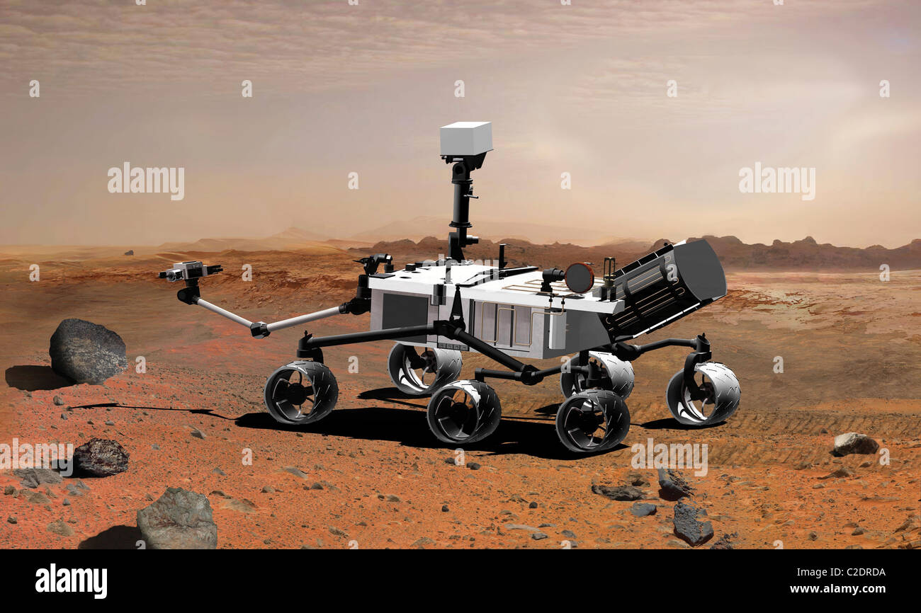Mars Science Laboratory Stockfoto