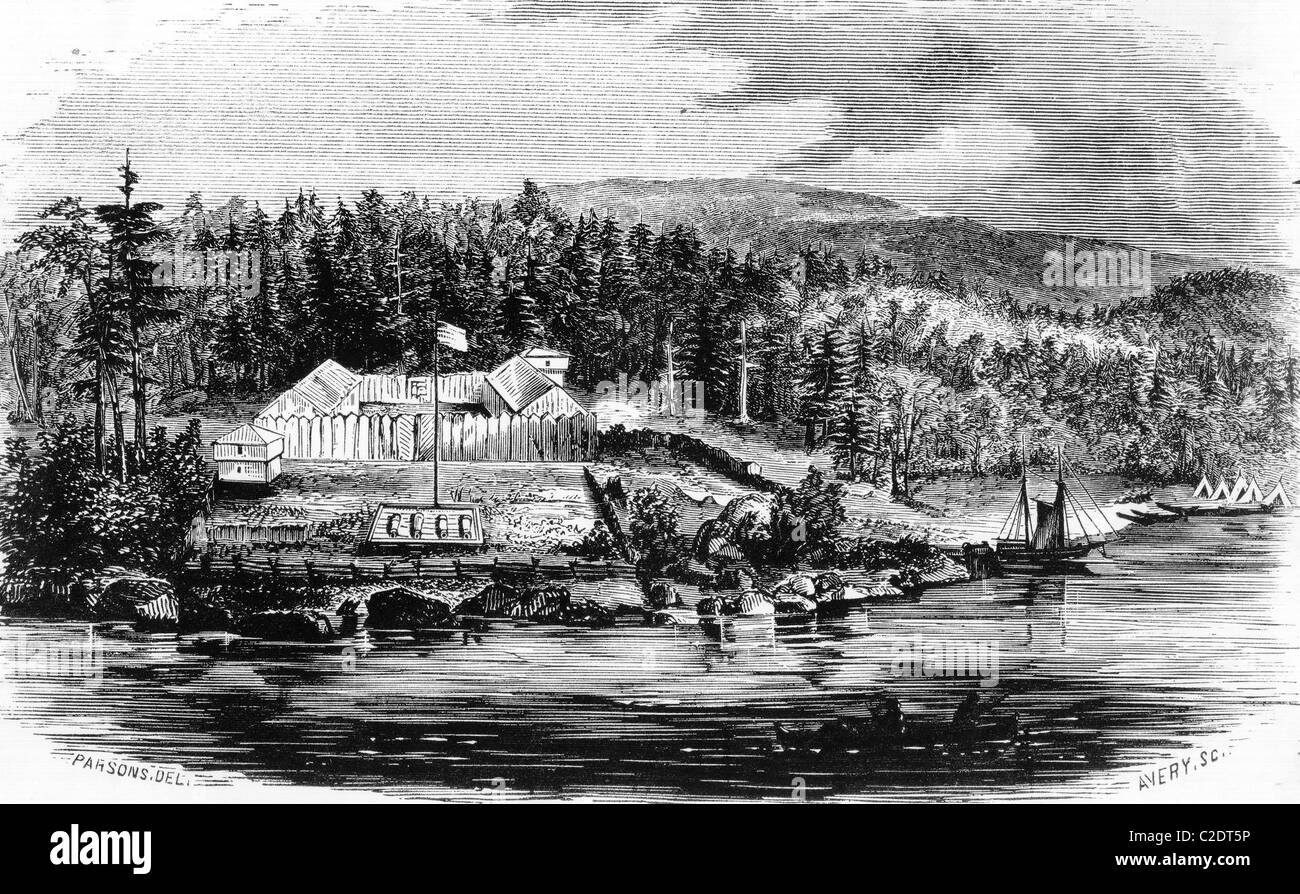 Fort Astoria Stockfoto