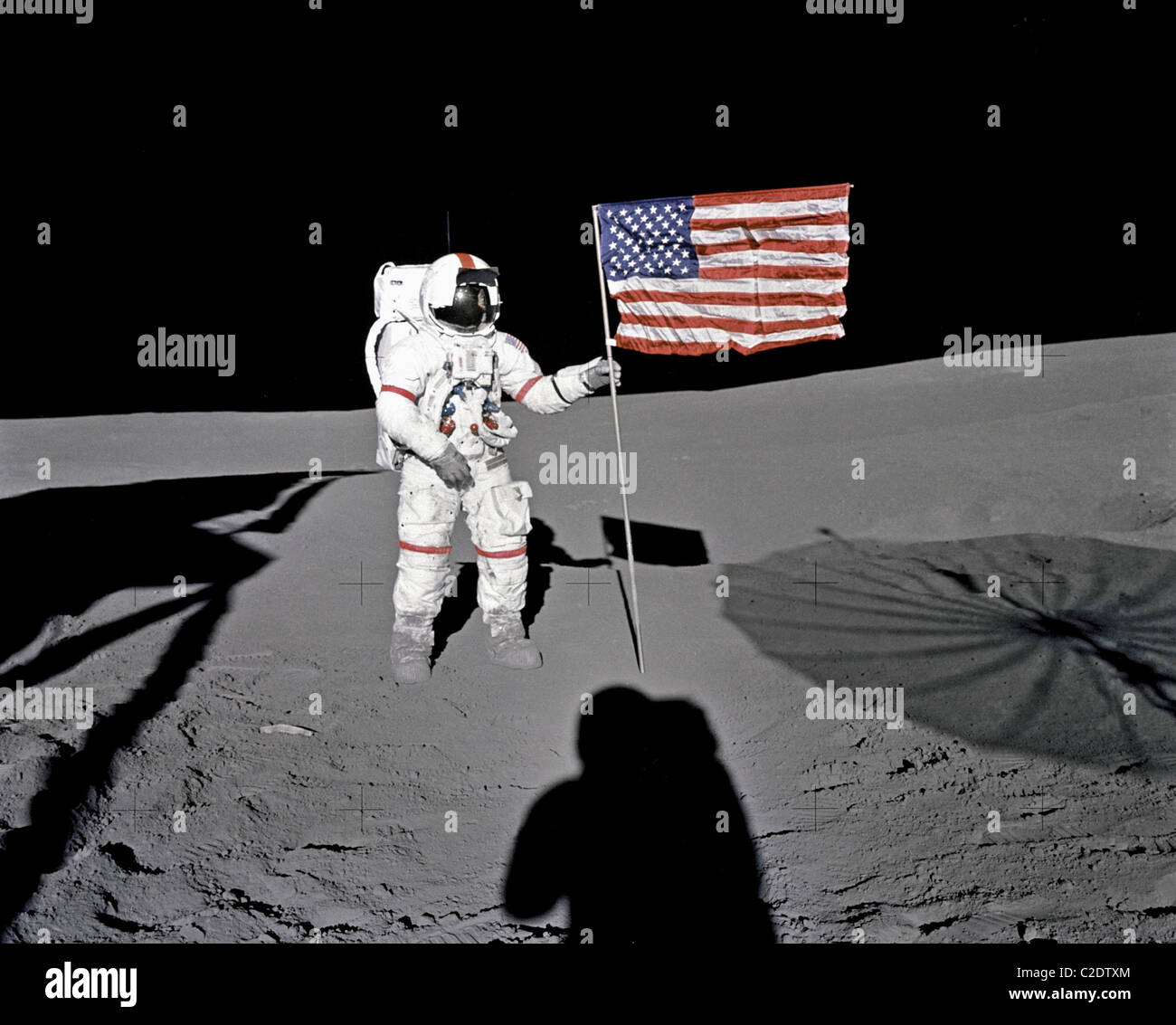 Astronaut Alan B. Shepard, Jr. Stockfoto
