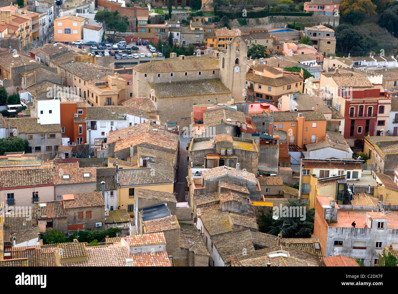 Begur. Provinz Girona. Katalonien. Spanien Stockfoto