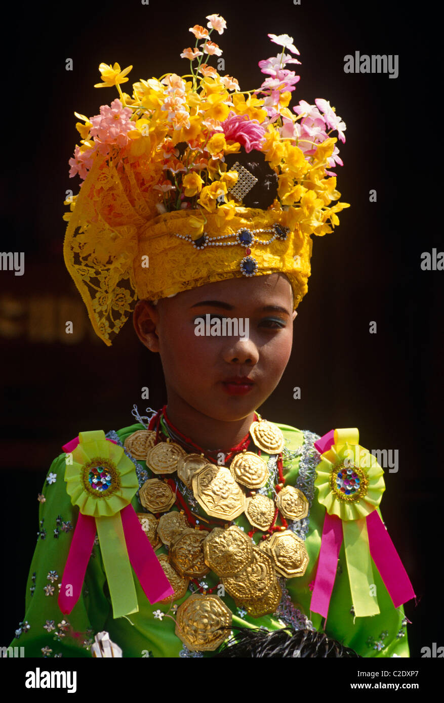 Mae Hong Son Nord-Thailand Stockfoto