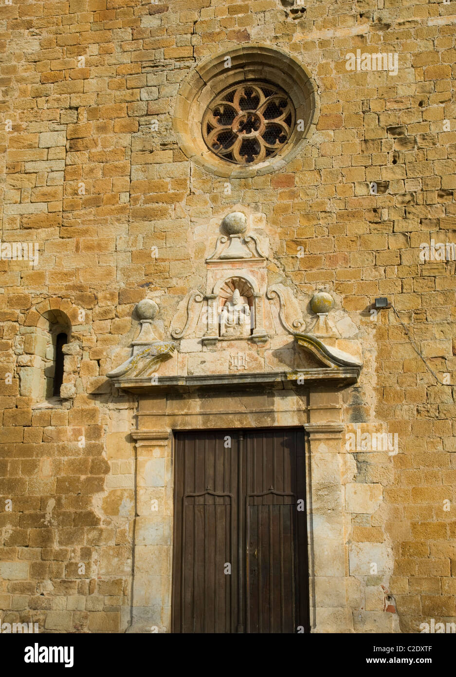 Mittelalterliche Stadt Pals, Costa Brava. Baix Empordà, Girona Provinz, Katalonien, Spanien Stockfoto