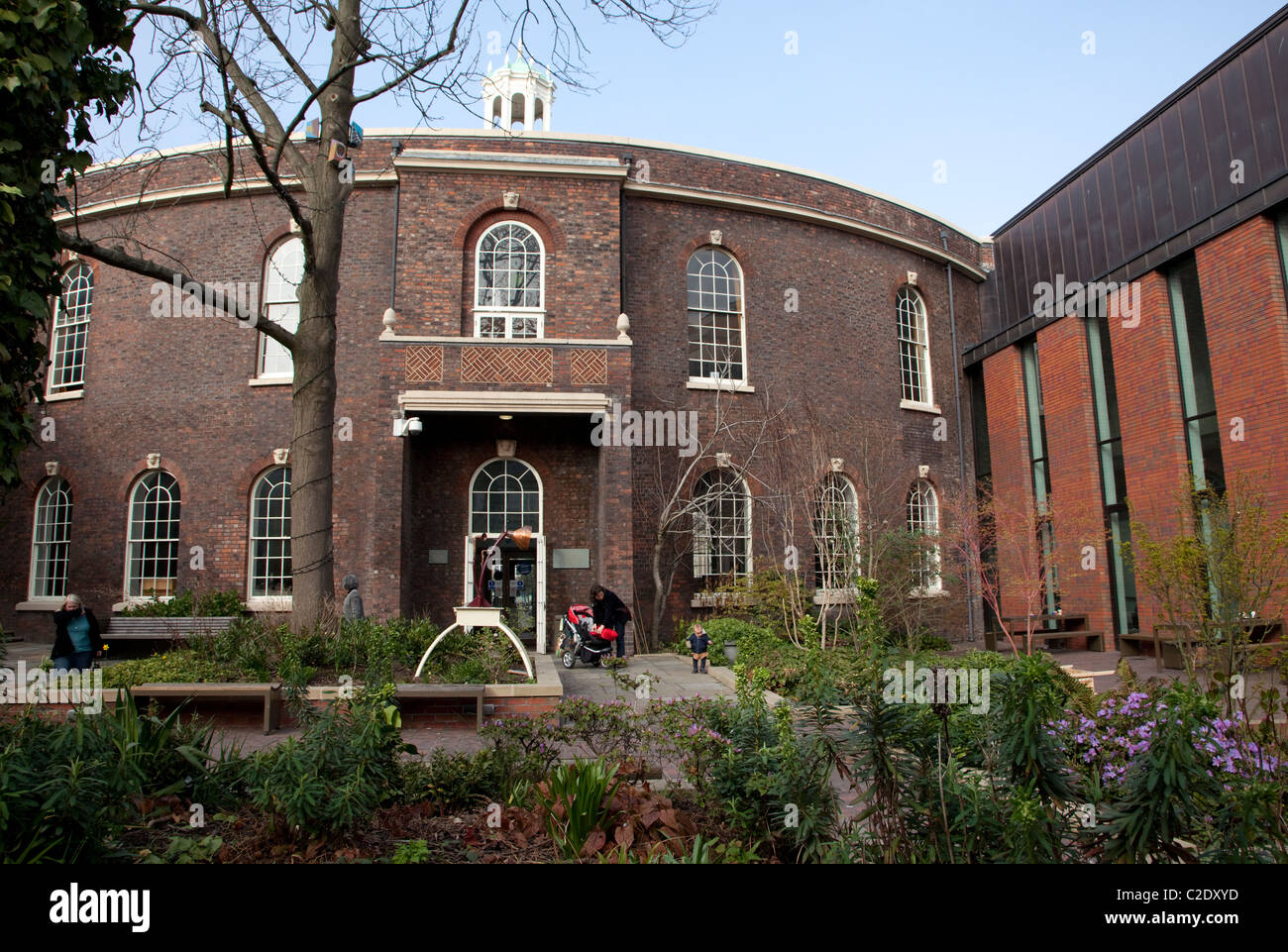 Bluecoat Kunstzentrum im Stadtzentrum von Liverpool Stockfoto