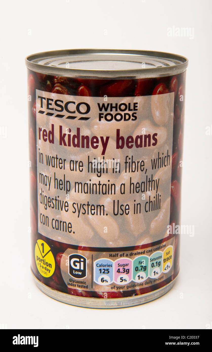 Rote Kidney-Bohnen Stockfoto