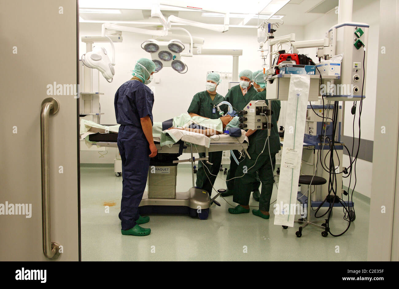 Eine Operation in einem Lazarett, Mazar-e Sharif, Afghanistan Stockfoto