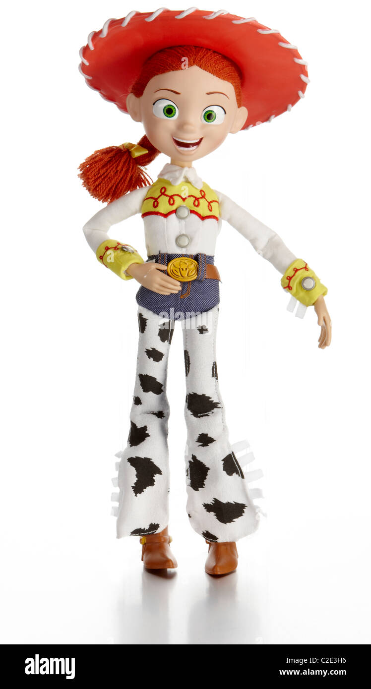 Jessie Toy Story Film Stofftier offizielles merchandise Stockfoto