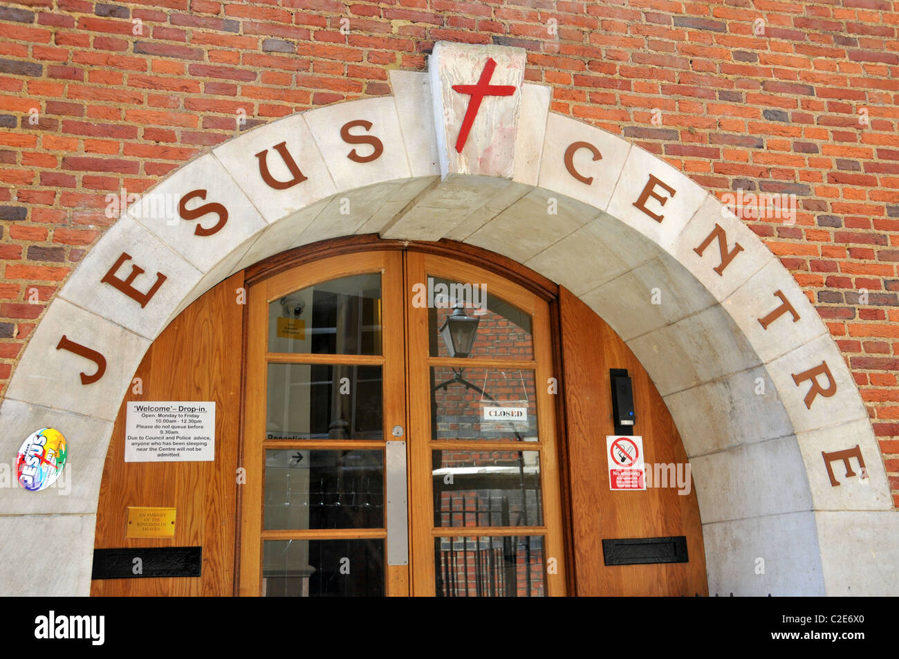 Die modernen Jesus Armee London Christian Religion evangelische wiedergeboren Stockfoto