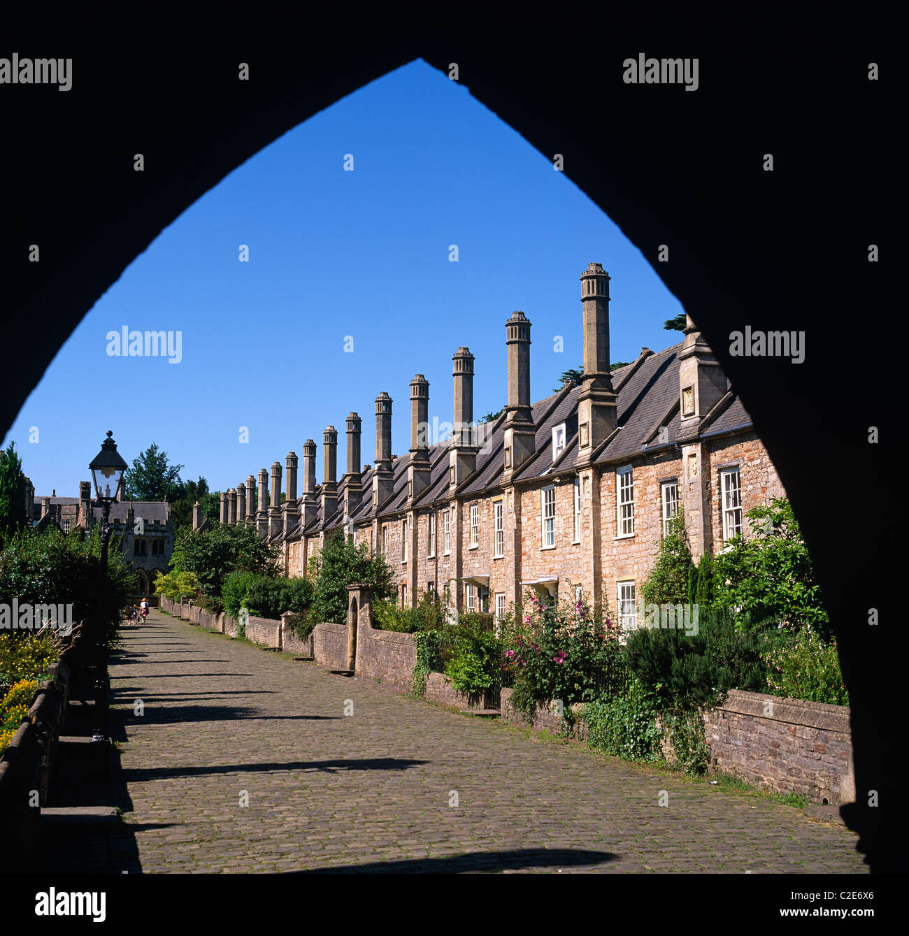 Wells Somerset England Stockfoto