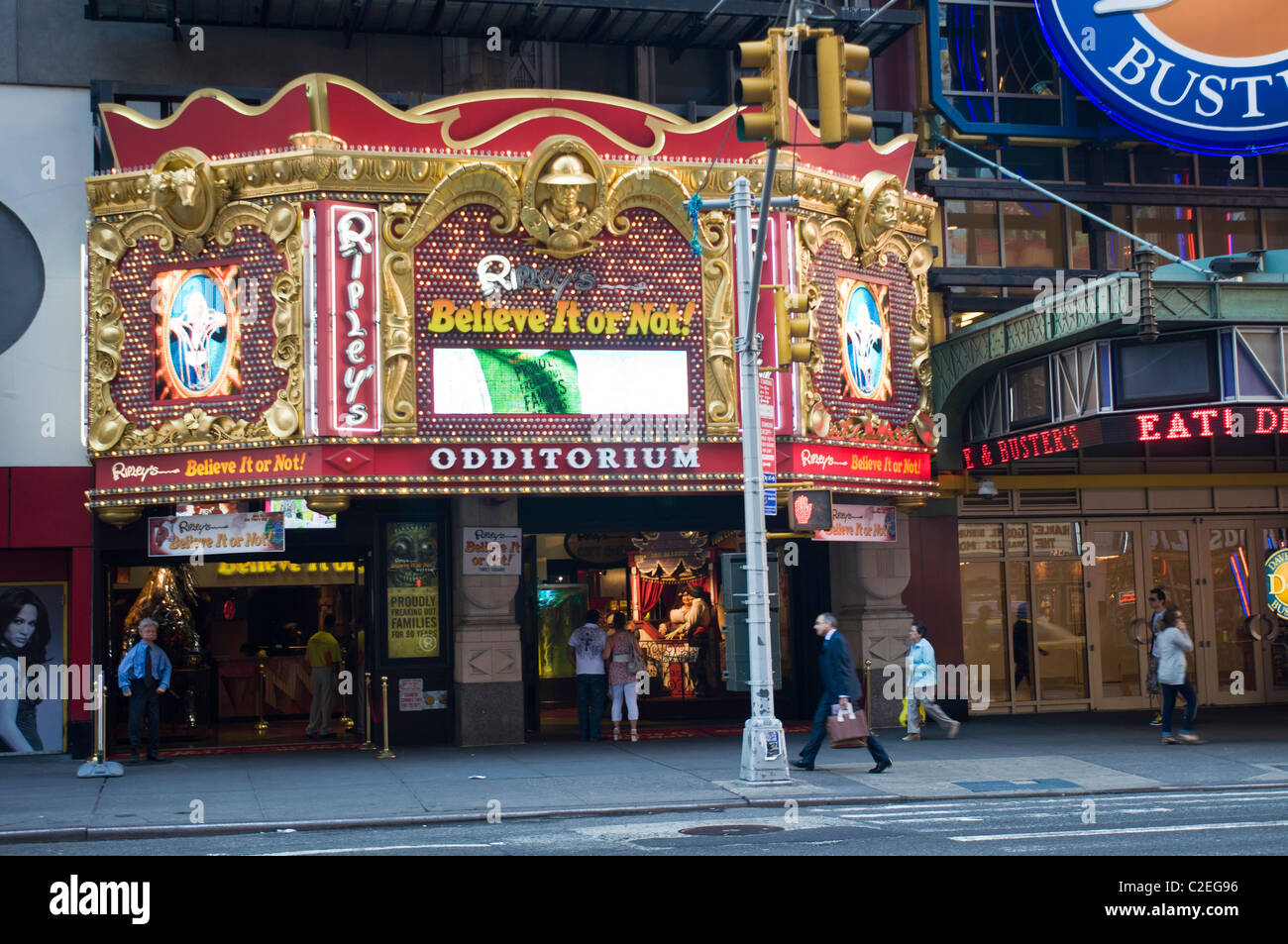Ripleys glauben es oder nicht!, Odditorium, West 42nd Street, Theater District, Manhattan, New York City, USA Stockfoto