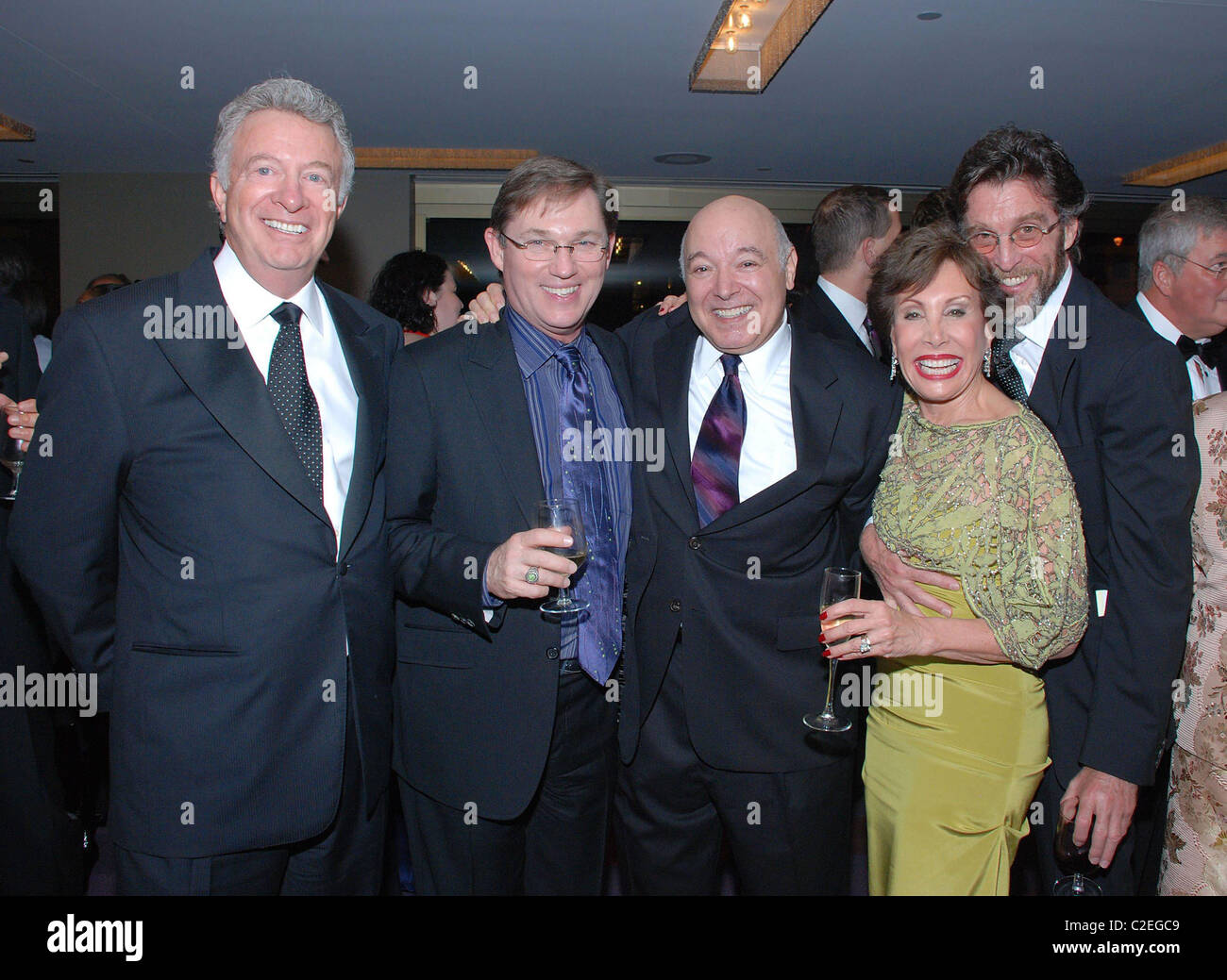 Richard Thomas, John Glover, Don Amendolia, Carol Sali Suzanne Roberts Theater-Eröffnungs-Gala - Abend mit Terrence McNally Stockfoto
