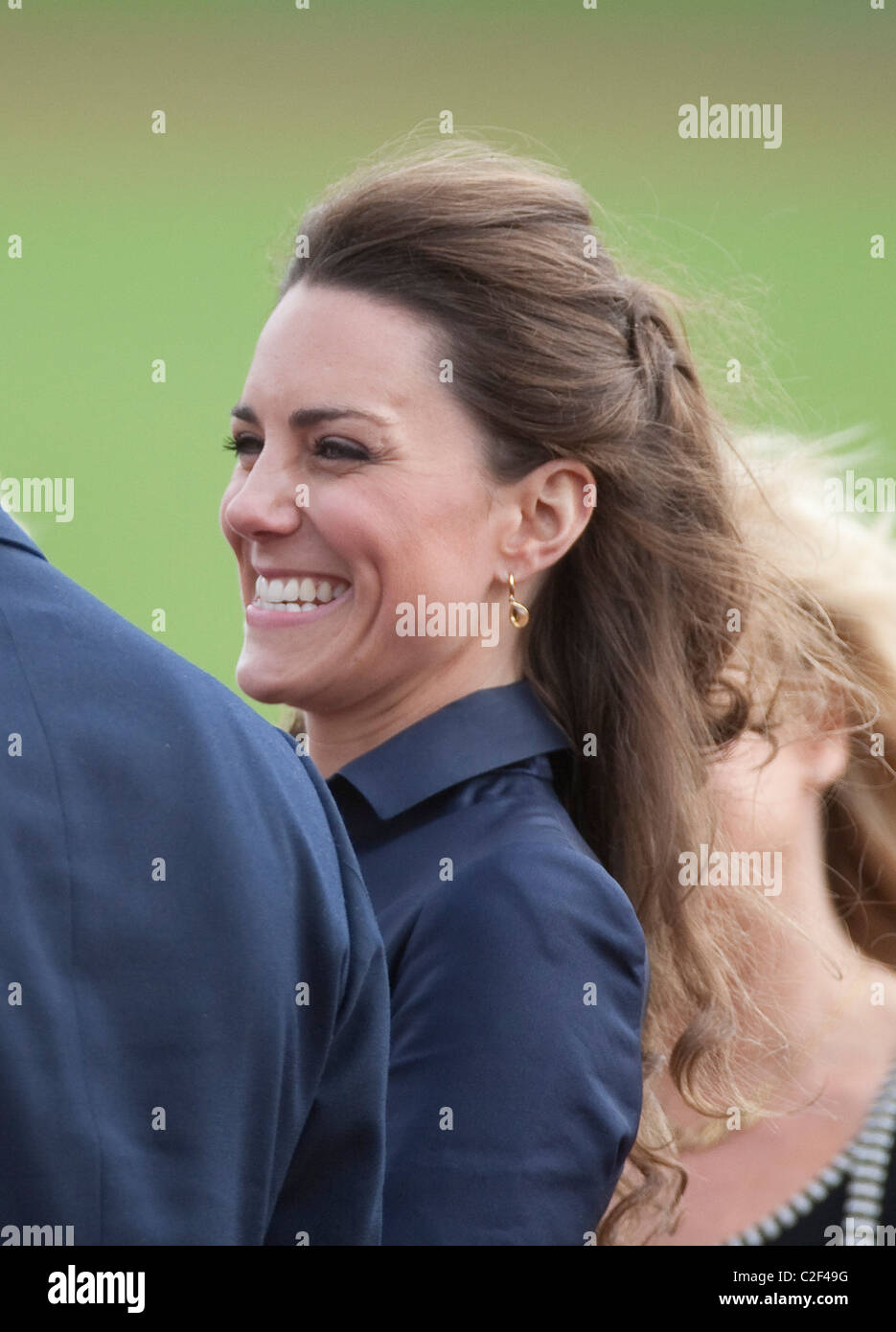 Catherine Middleton besucht Blackburn in Lancashire ein paar Wochen vor ihrer Hochzeit mit Prinz William in London Stockfoto