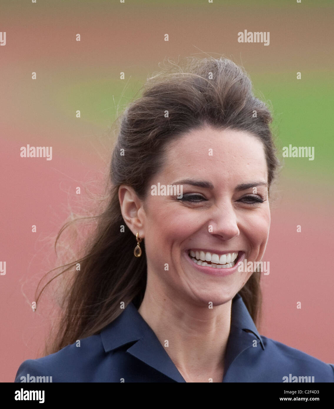 Catherine Middleton besucht Blackburn in Lancashire ein paar Wochen vor ihrer Hochzeit mit Prinz William in London Stockfoto