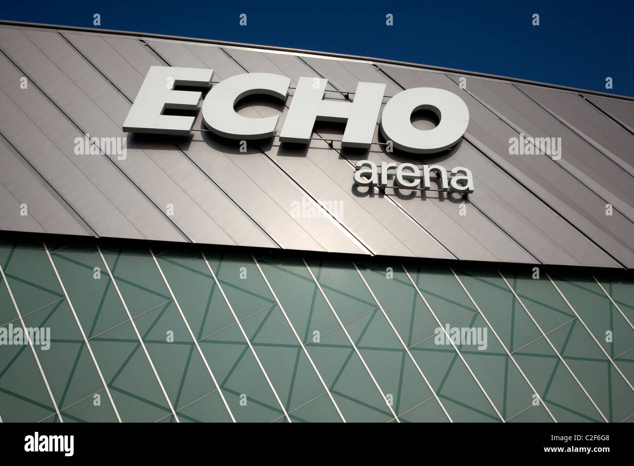 Echo Arena Veranstaltungsort für Konzerte, Liverpool, England Stockfoto