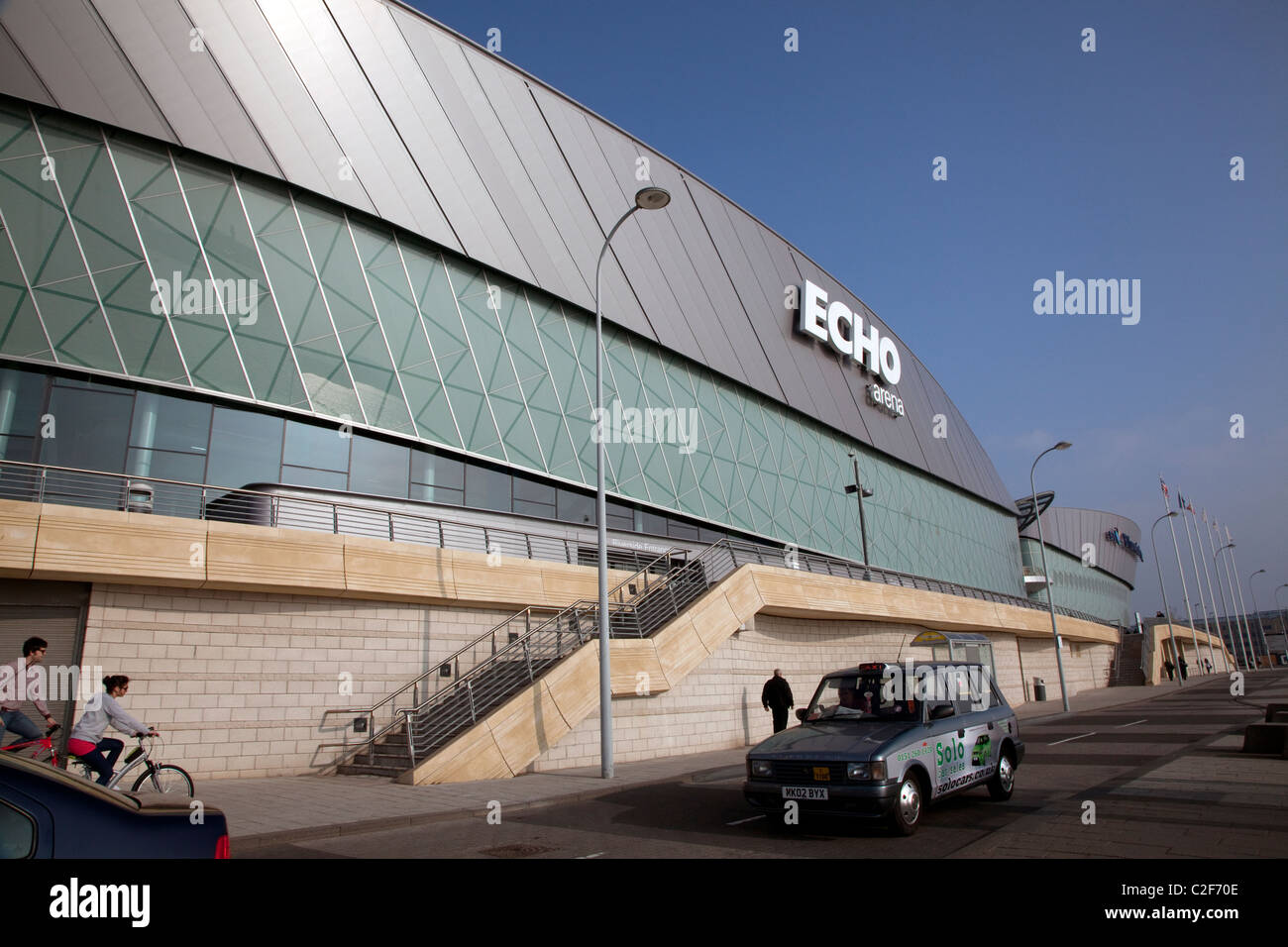 Echo Arena Veranstaltungsort für Konzerte, Liverpool, England Stockfoto