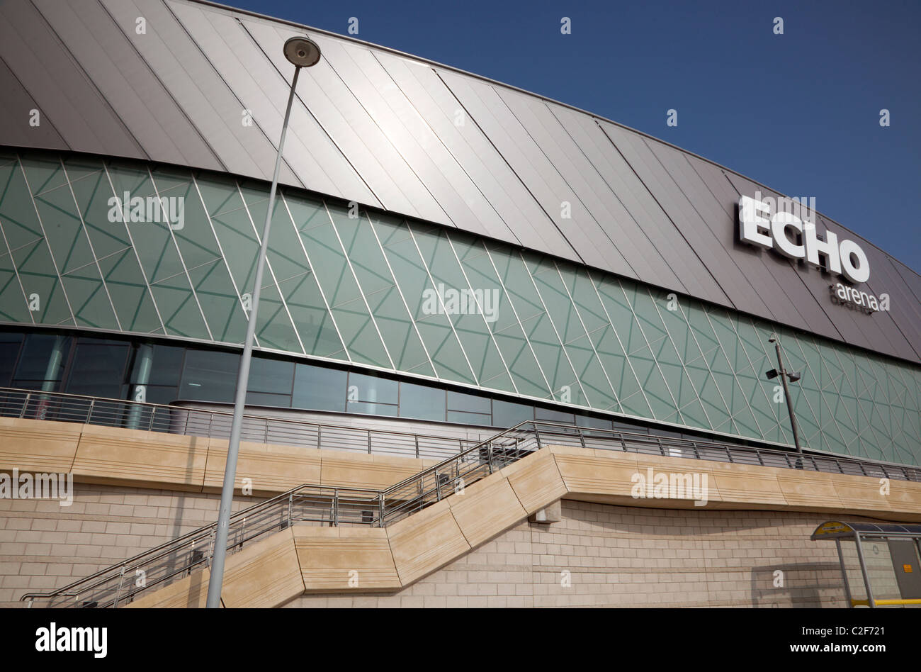 Echo Arena Veranstaltungsort für Konzerte, Liverpool, England Stockfoto